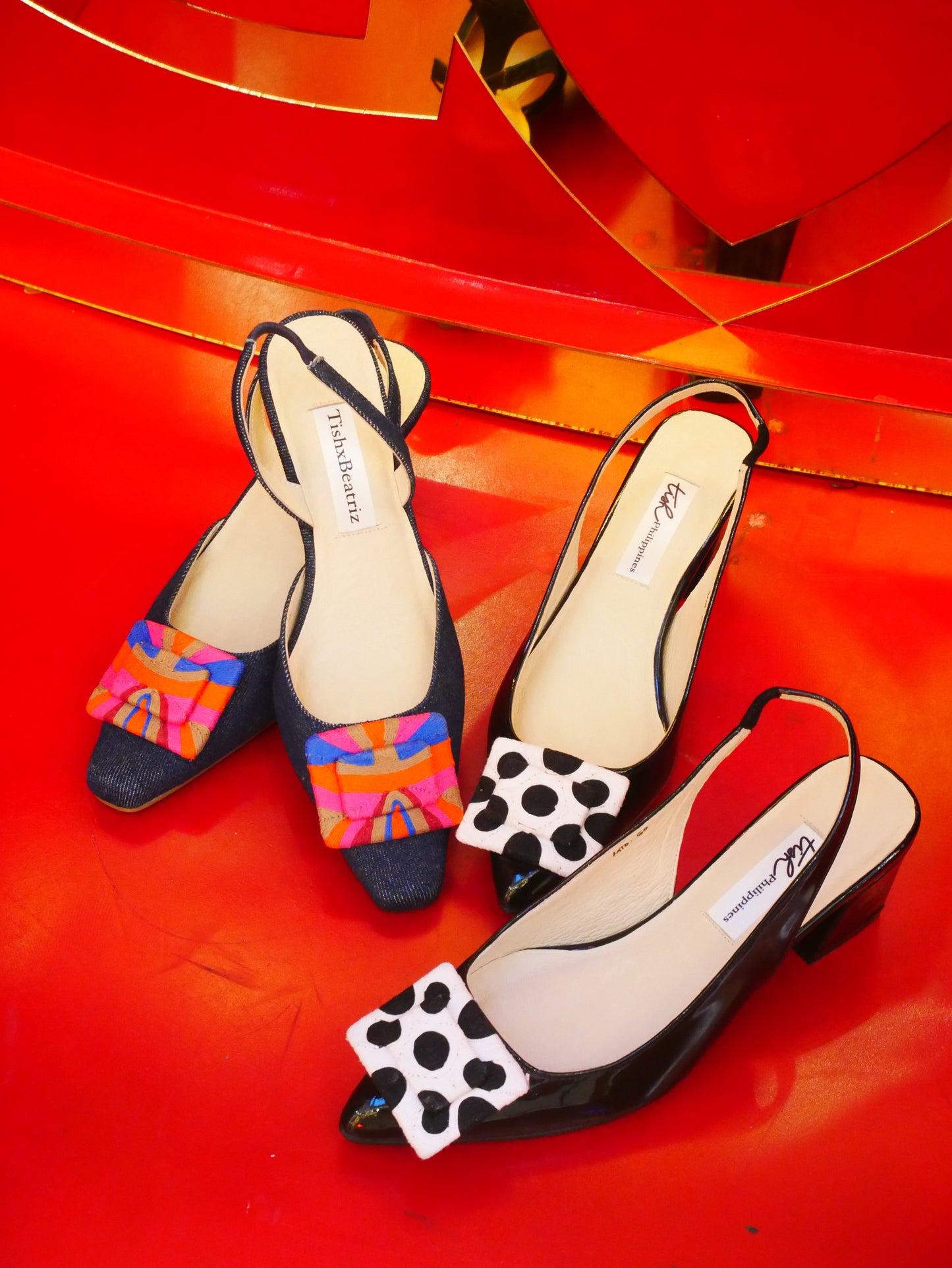 Tish X Beatriz: Slingbacks and Pumps