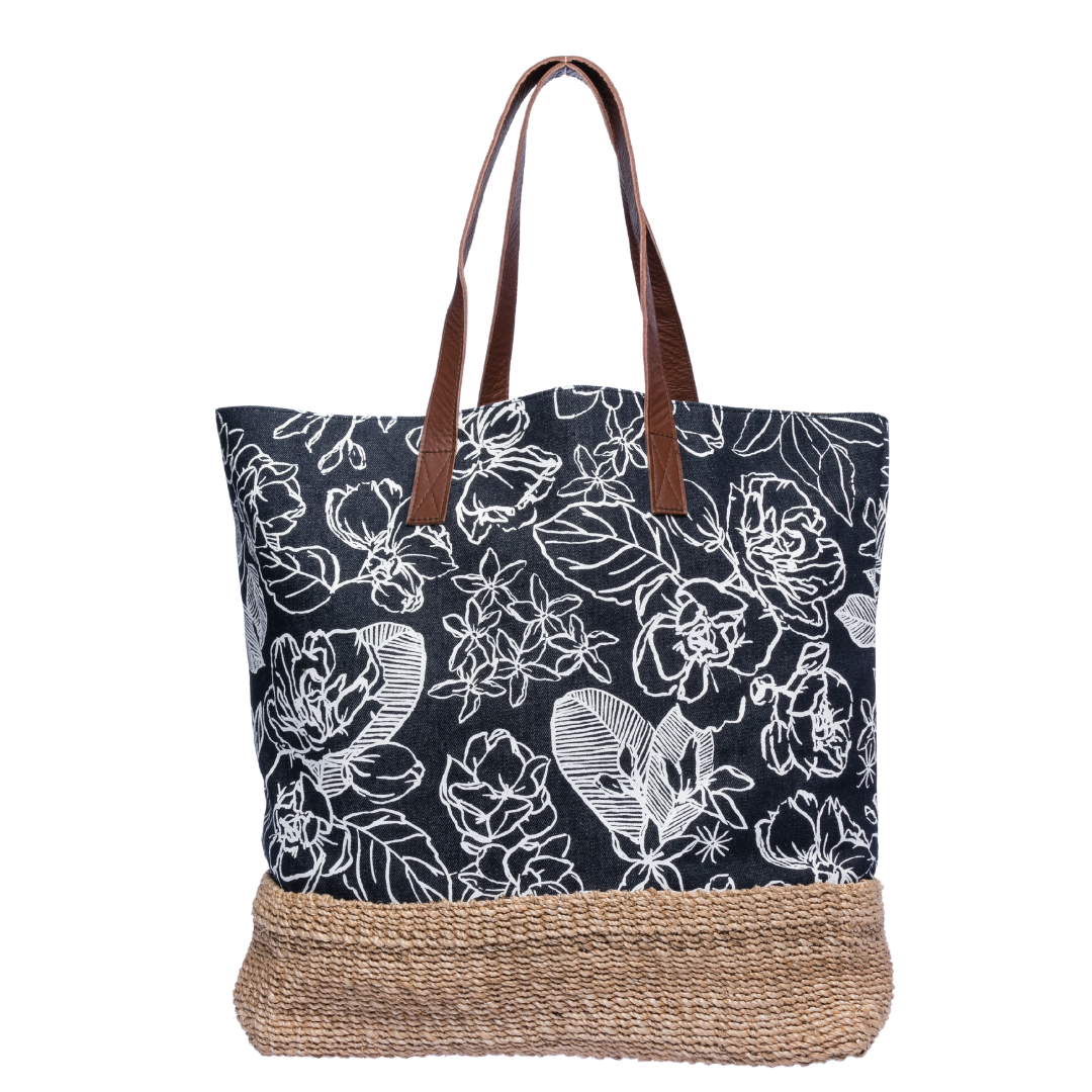 Kampupot Denim Tote Bag