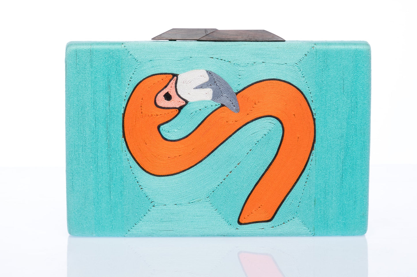 Flamingo Clutch Bag