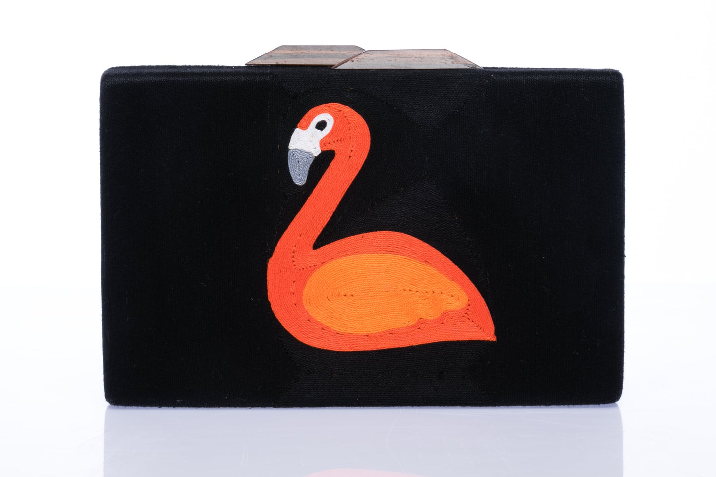 Flamingo Clutch Bag